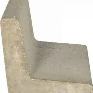 Betonnen L-element grijs 40x40x40 cm